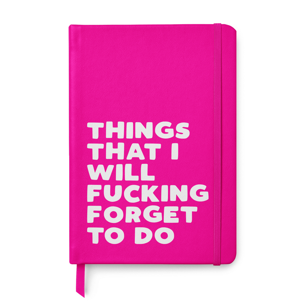 Things I Forget To Do Leather Style Notebook #3 image